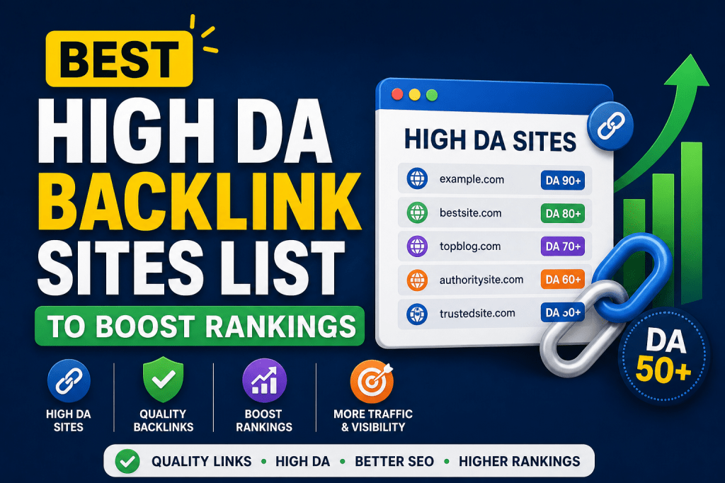 High DA Content Publishing Sites List for Better&nbsp;SEO